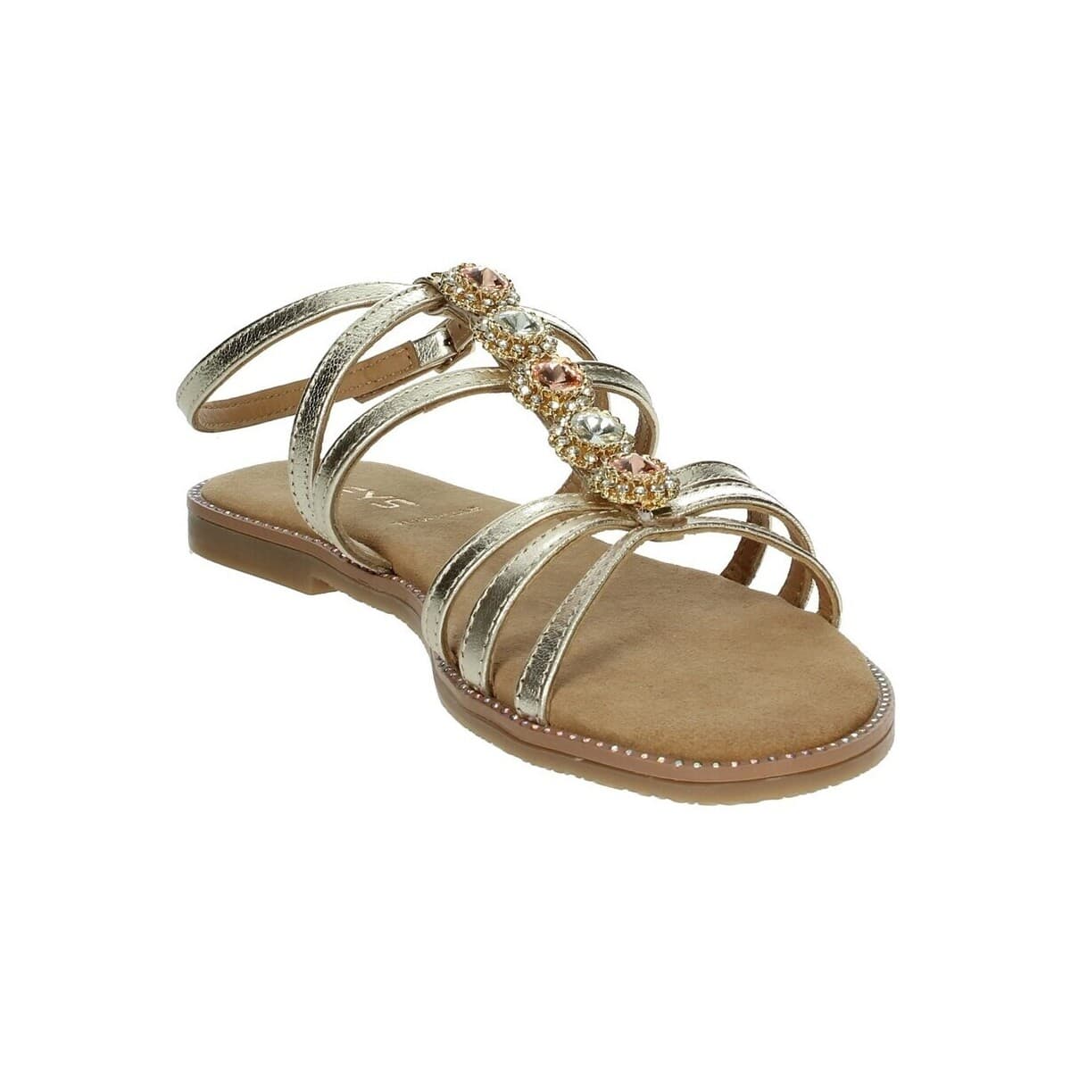 Women's Sandals Keys Gold