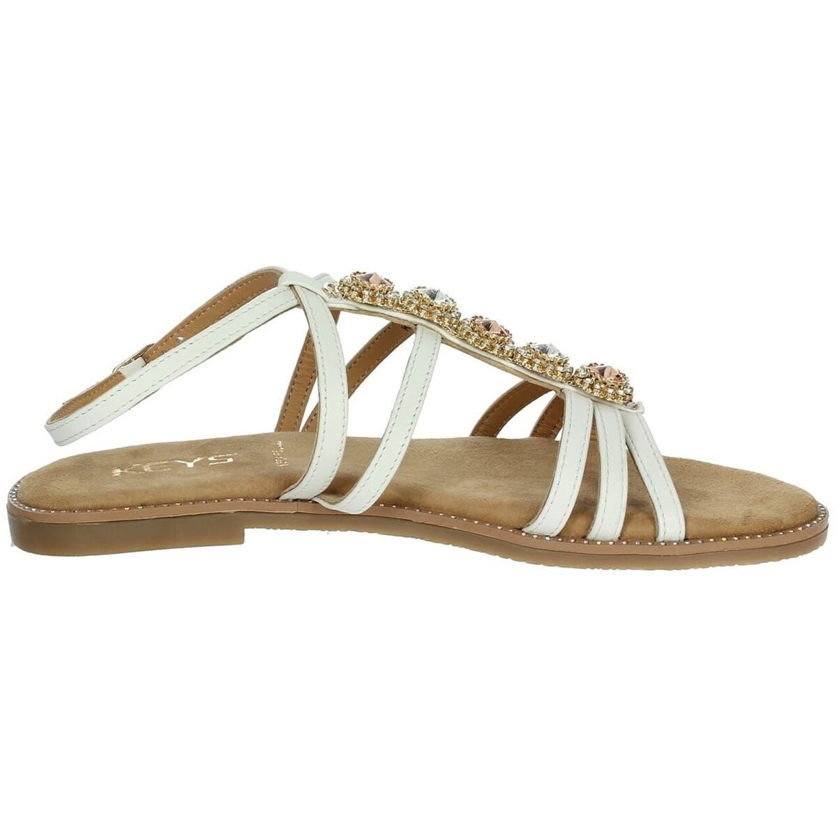 Women's Sandals Keys White