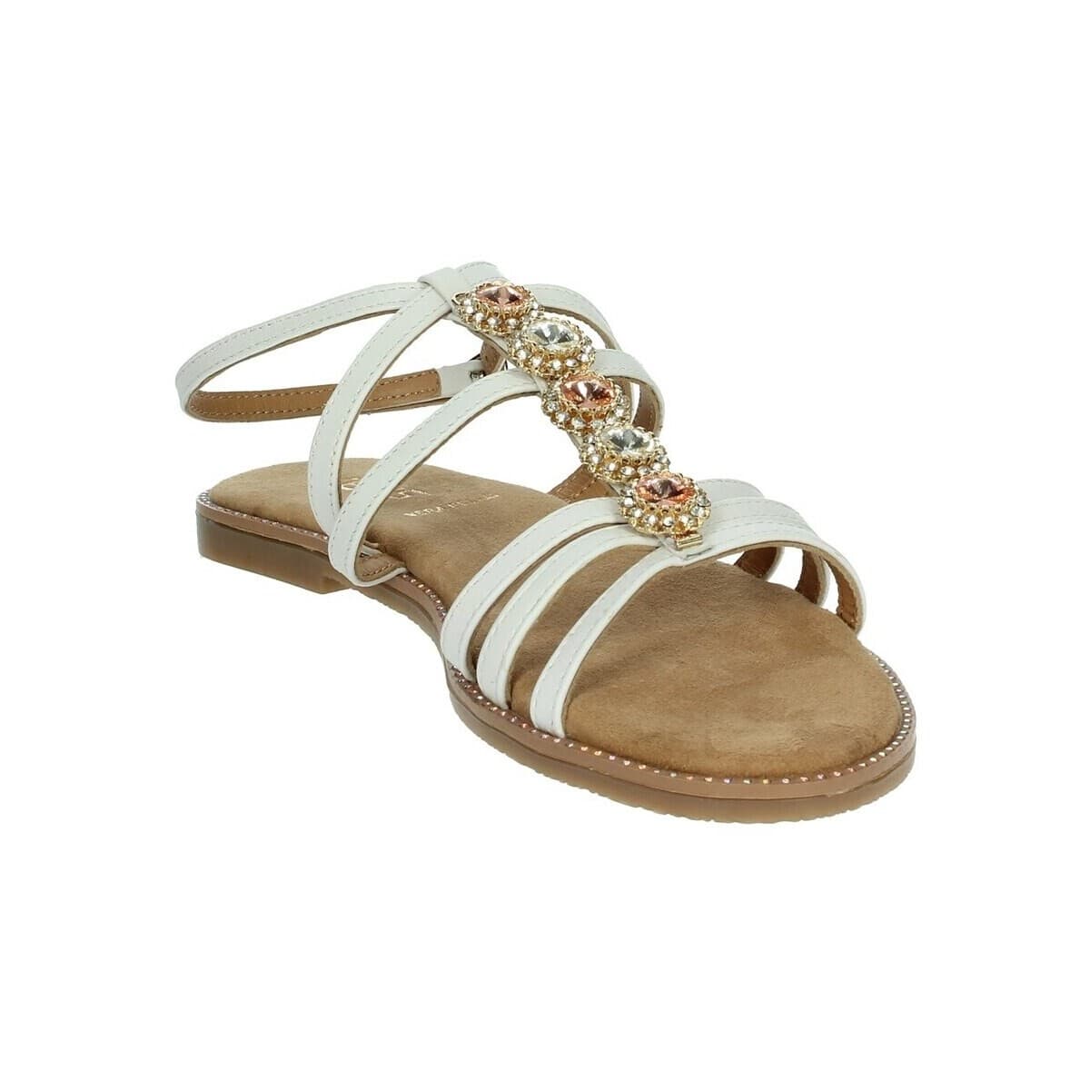 Women's Sandals Keys White