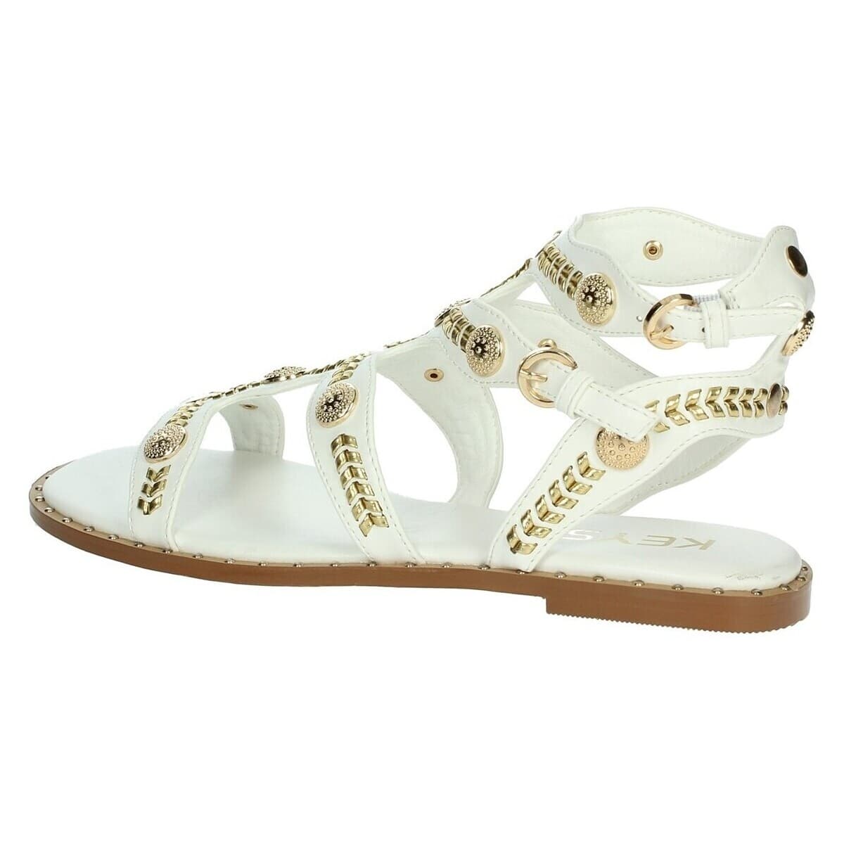 Women's Sandals Keys White