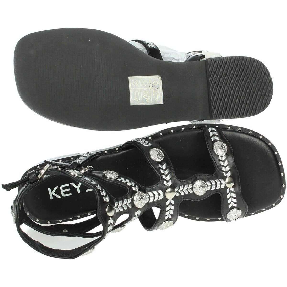 Women's Sandals Keys Black