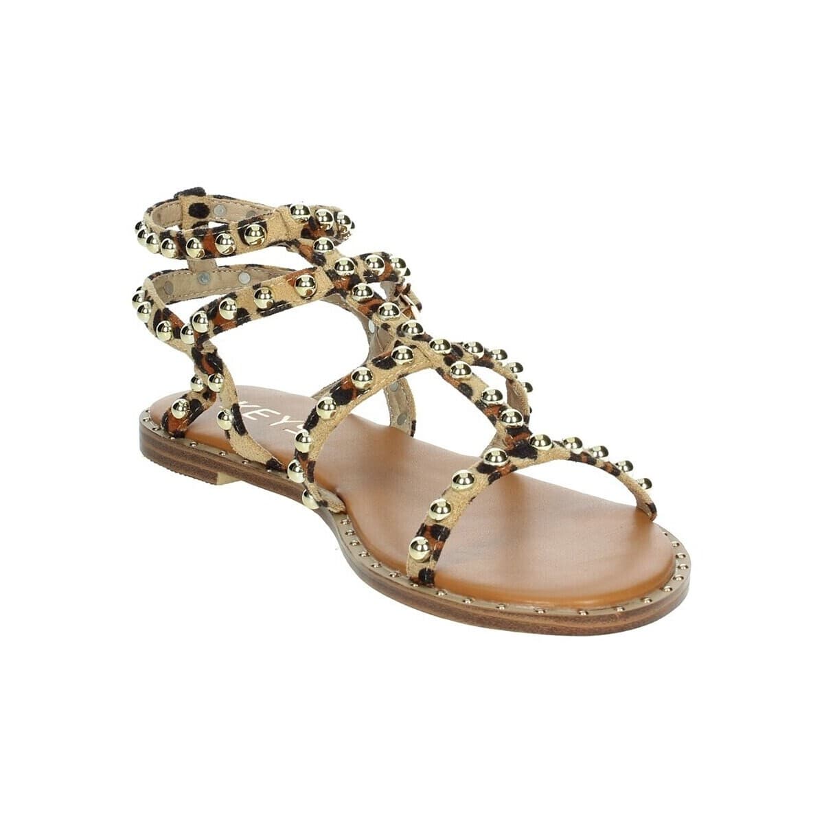 Women's Sandals Keys Beige