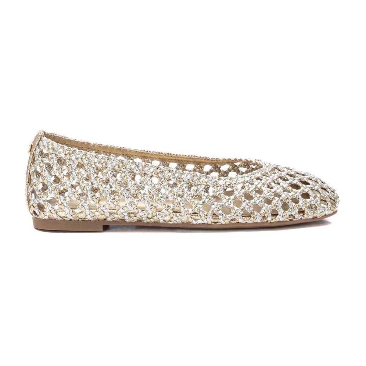 Women's Ballet Flats Xti Gold