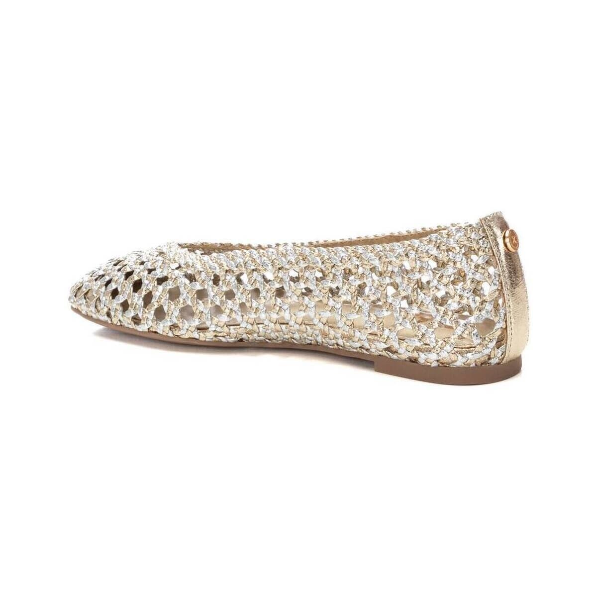 Women's Ballet Flats Xti Gold
