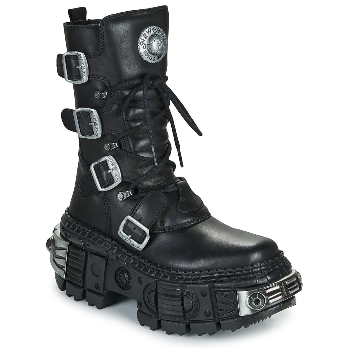 Women's Boots New Rock Black