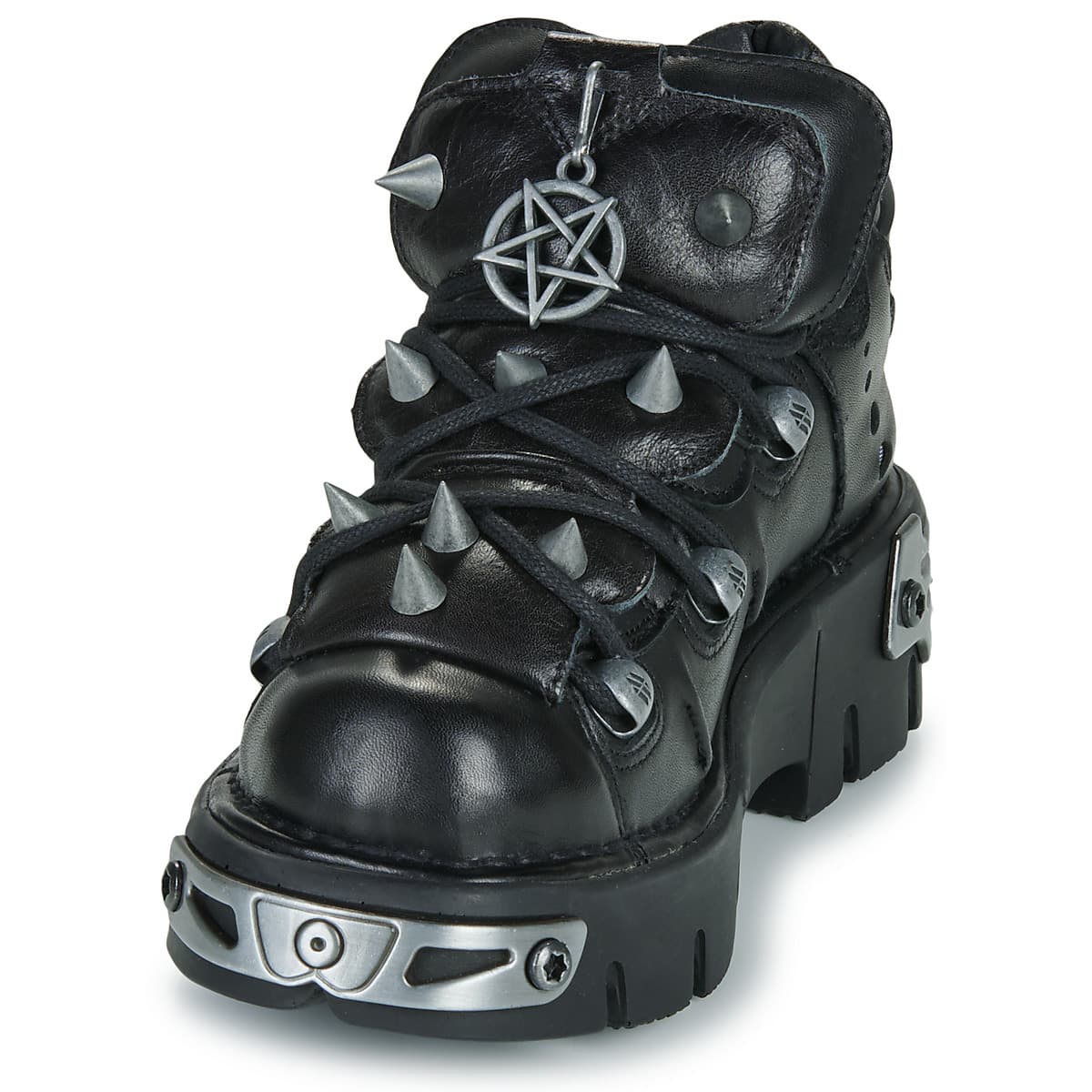 Women's Derby Shoes New Rock Black