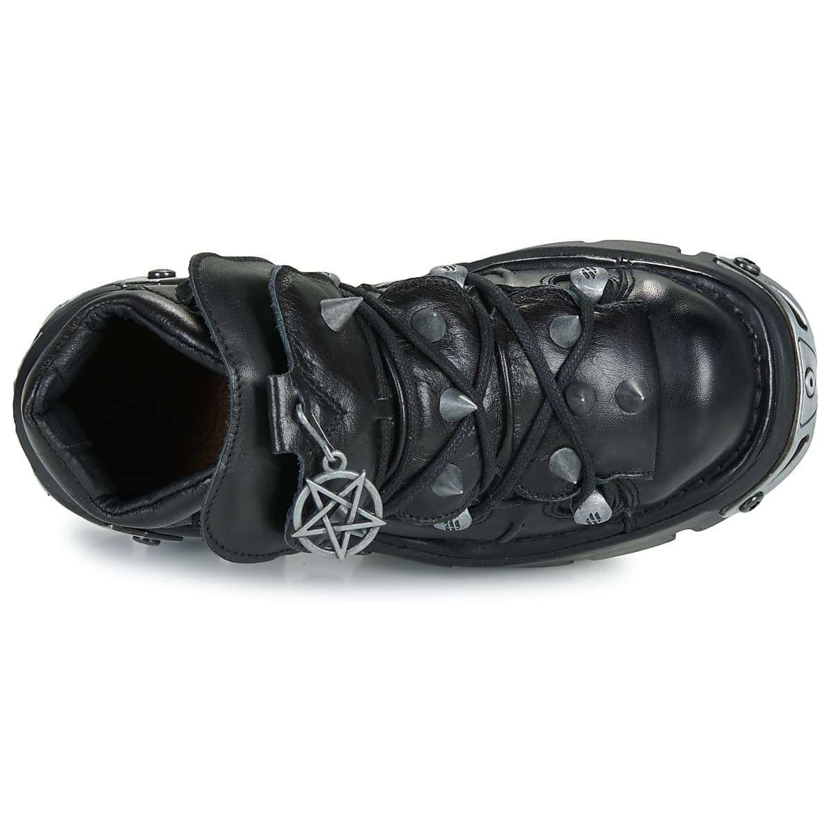 Women's Derby Shoes New Rock Black