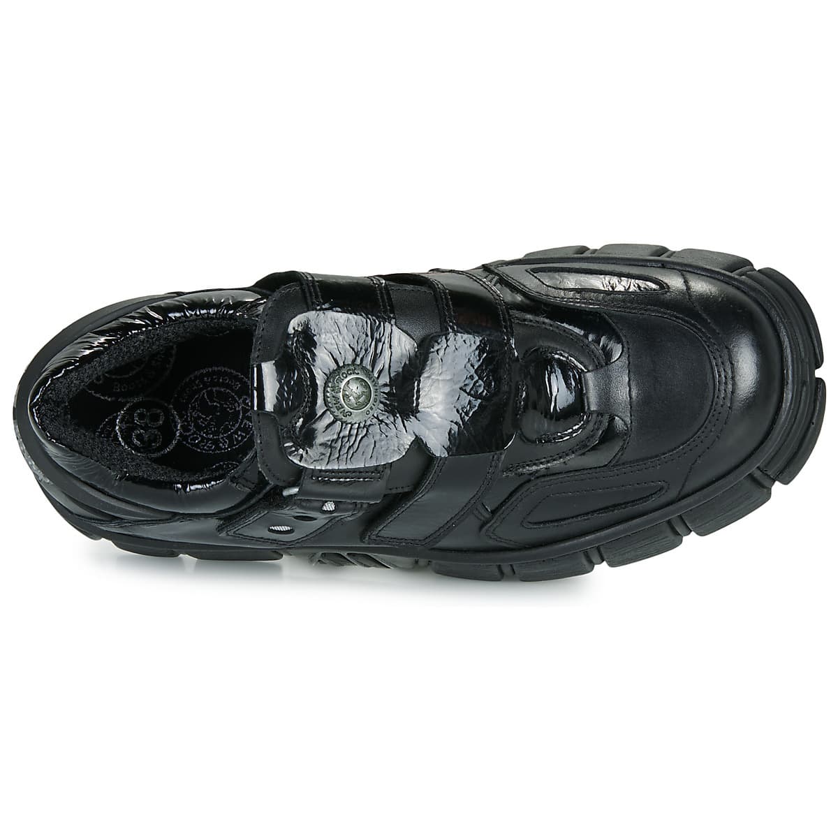 Women's Derby Shoes New Rock Black