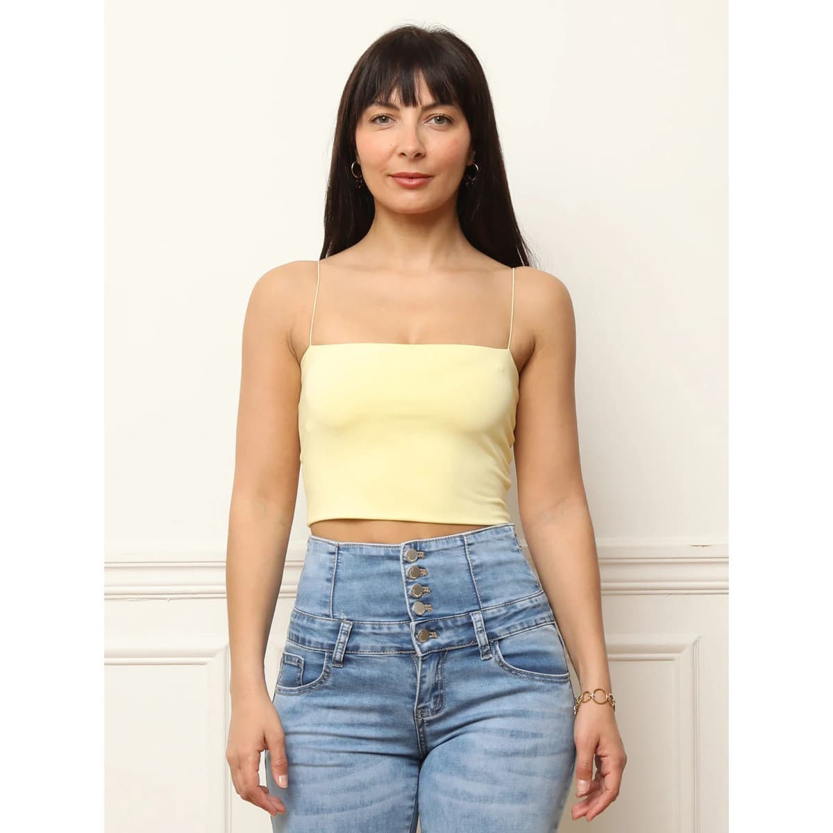 Women's T-Shirts La Modeuse Yellow