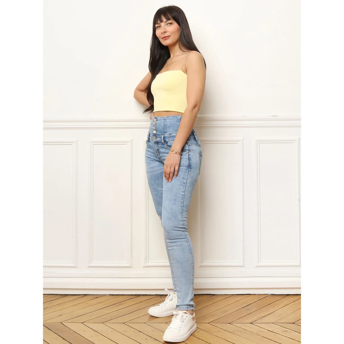 Women's T-Shirts La Modeuse Yellow