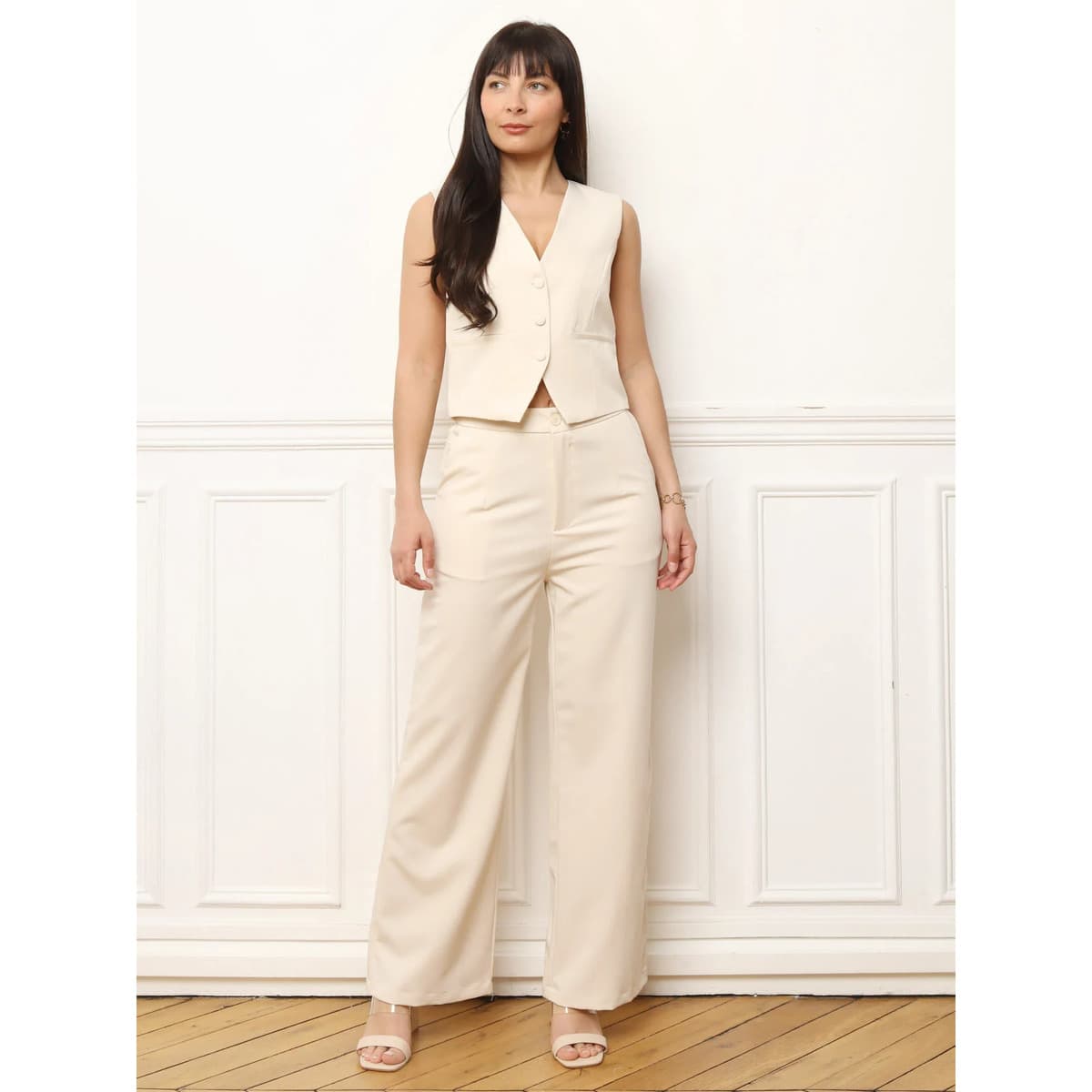 Women's Blazers La Modeuse Beige