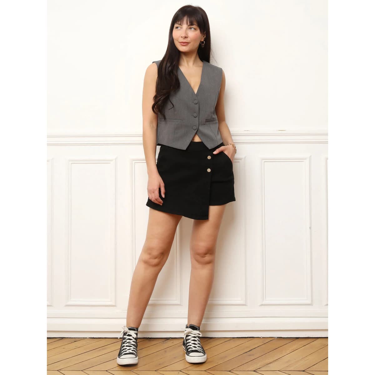Women's Blazers La Modeuse Gray