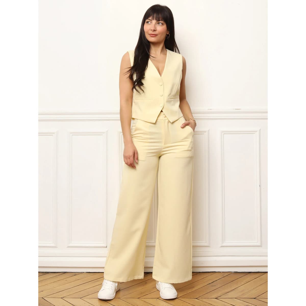 Women's Blazers La Modeuse Yellow