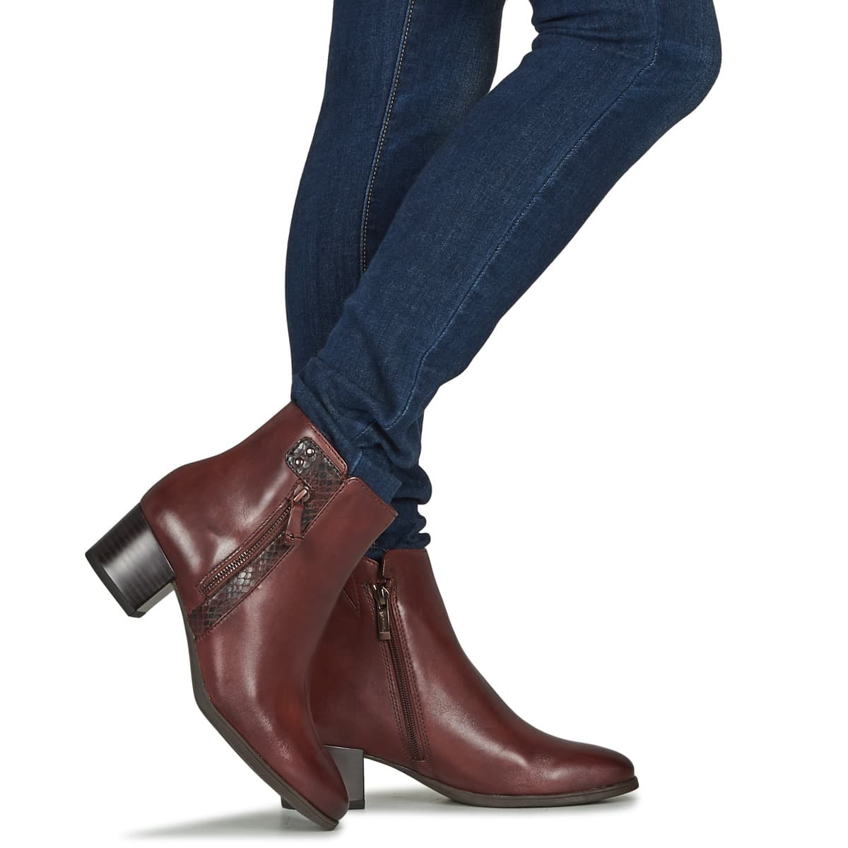 Women's Ankle Boots Tamaris Brown