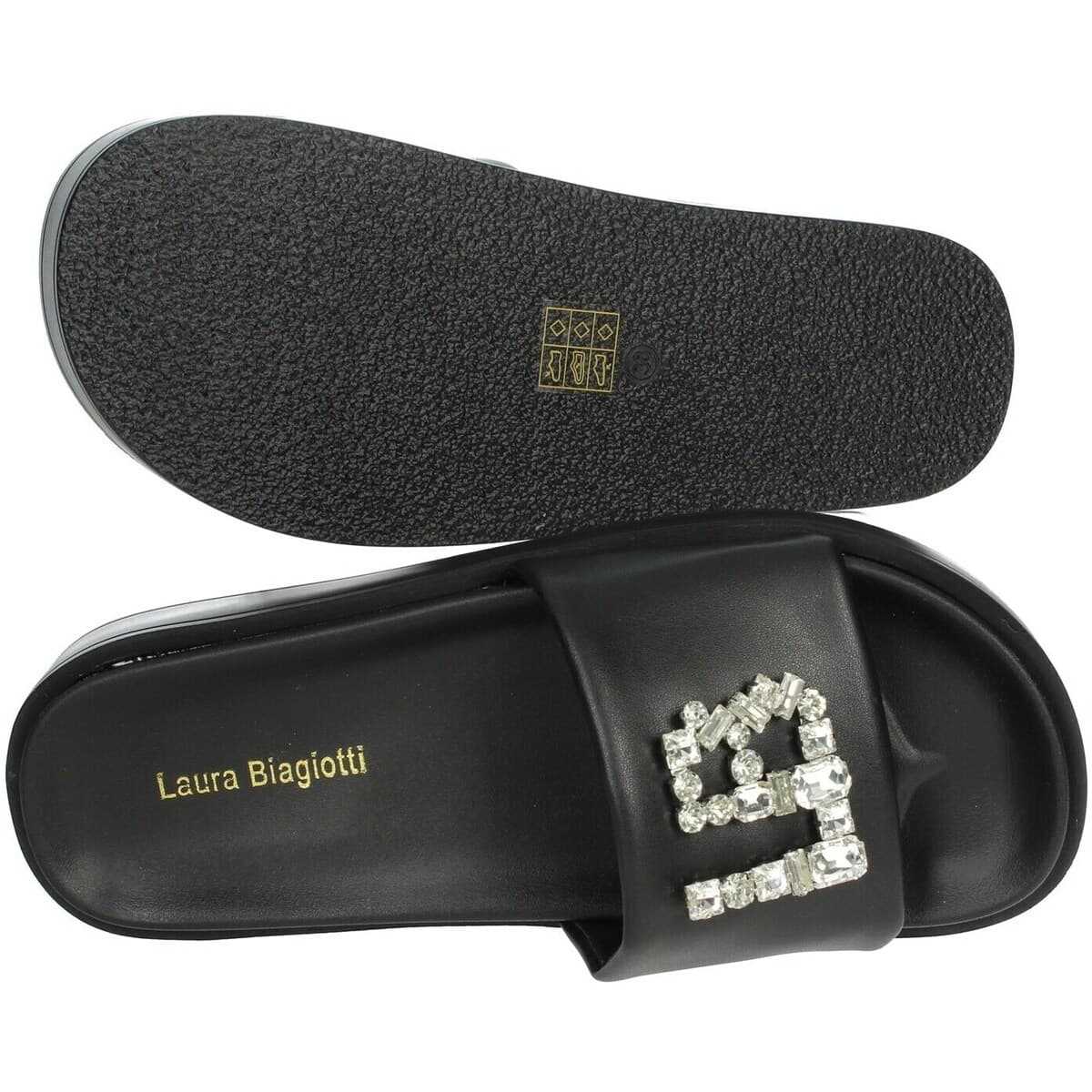Women's Flip Flops Laura Biagiotti Black
