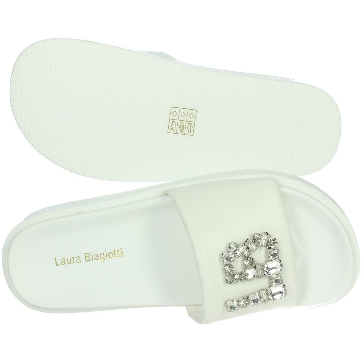 Women's Flip Flops Laura Biagiotti White