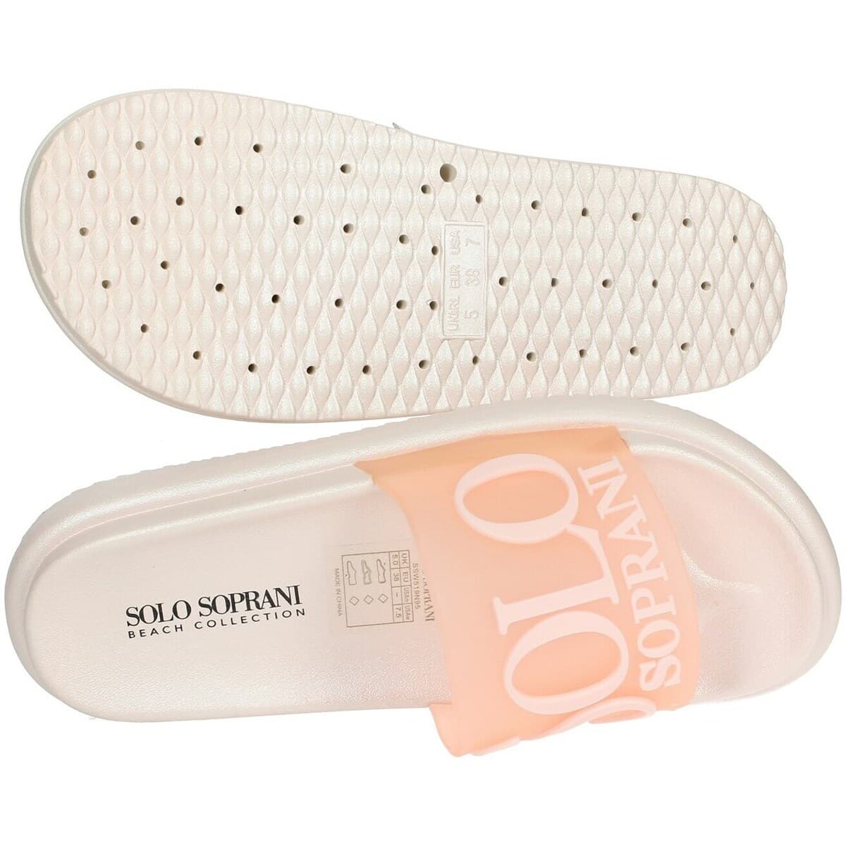 Women's Flip Flops Solo Soprani Pink