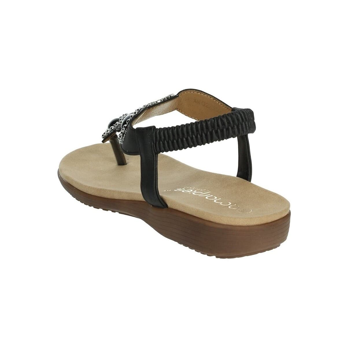 Women's Flip Flops Amarpies Black