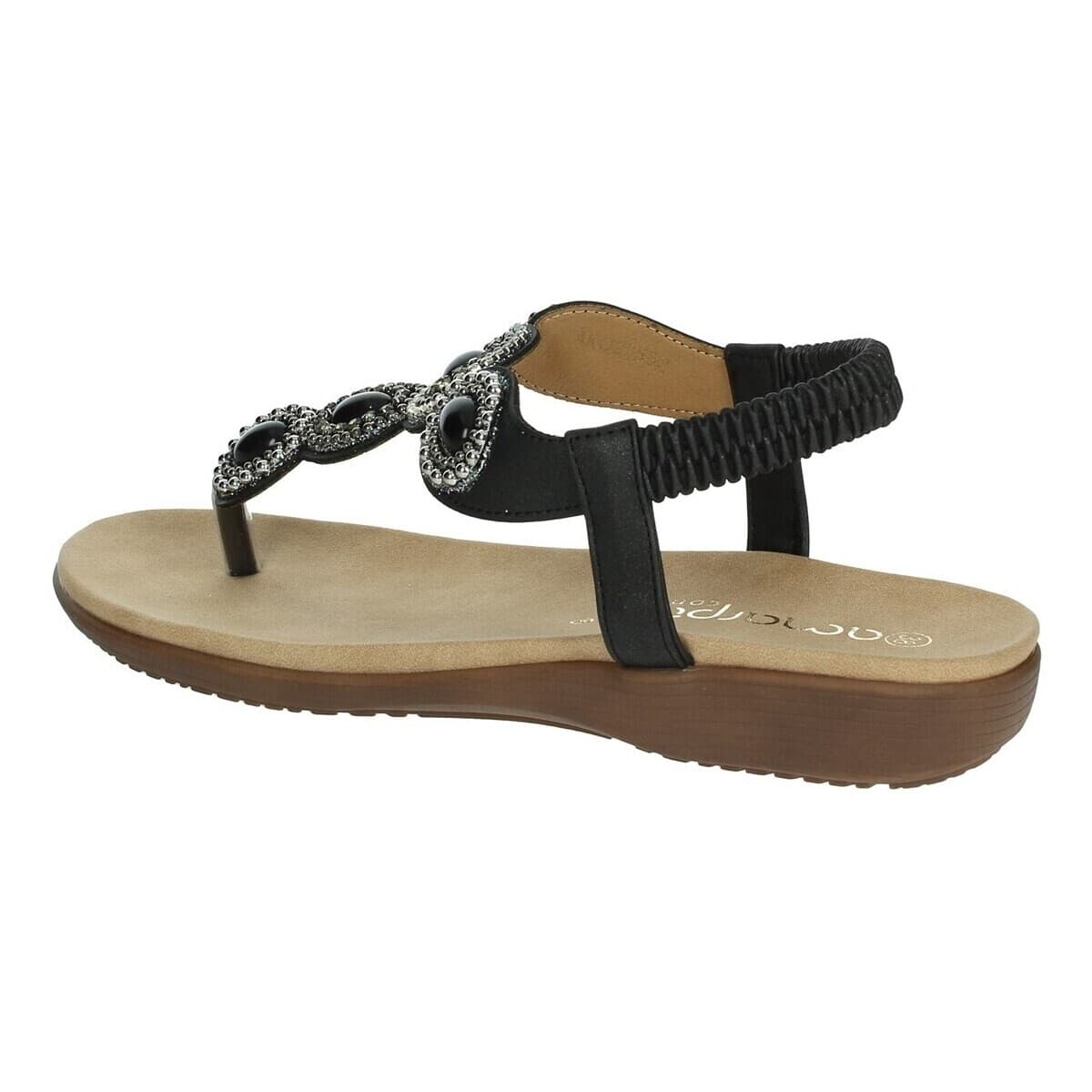 Women's Flip Flops Amarpies Black