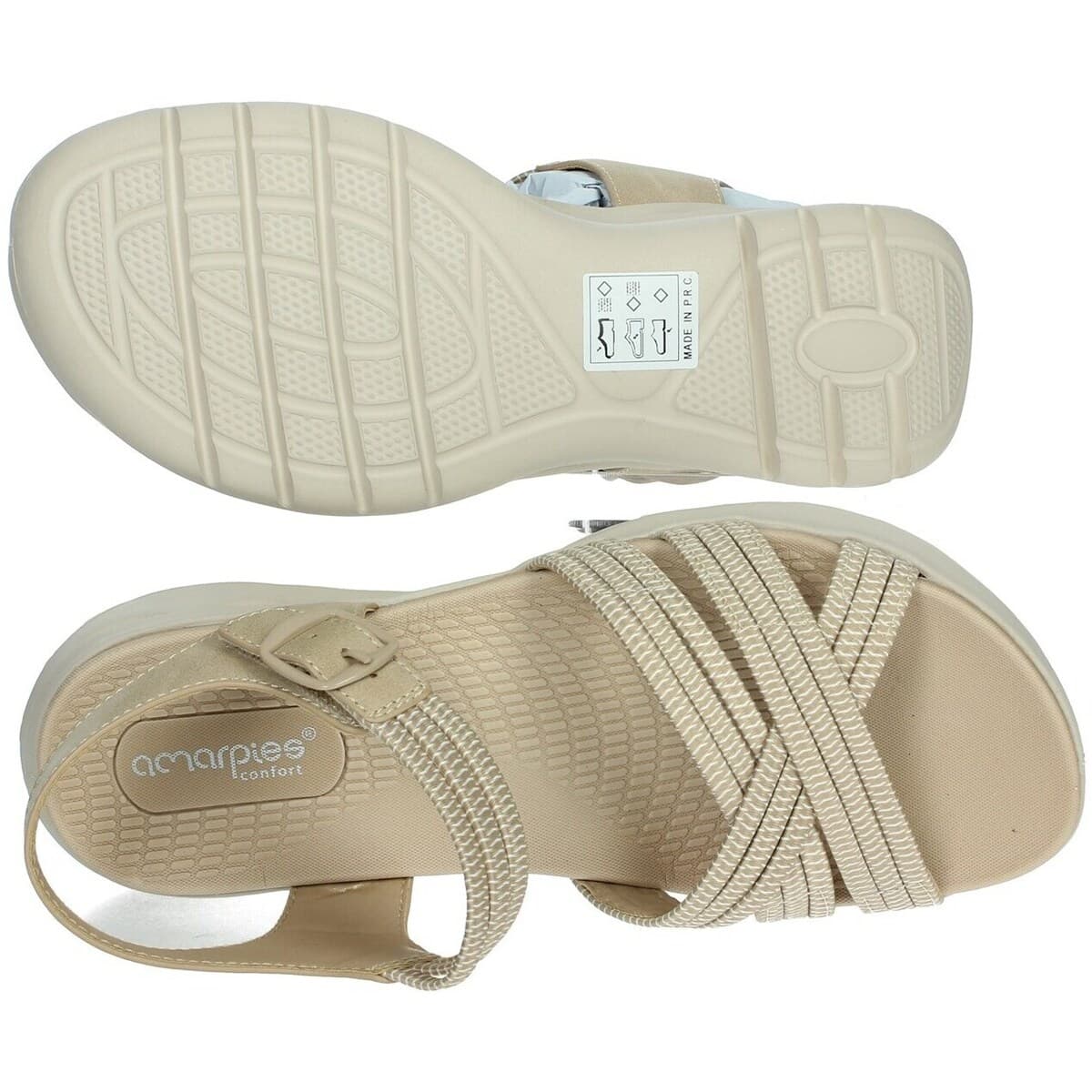 Women's Platforms Amarpies Beige