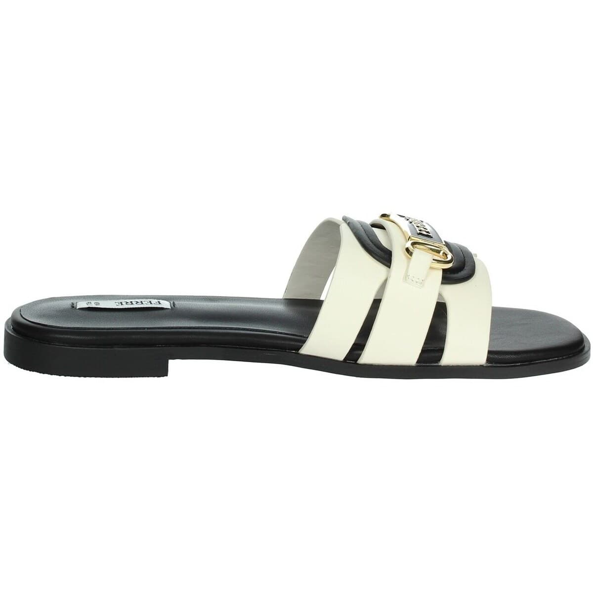 Women's Flip Flops Ferre White