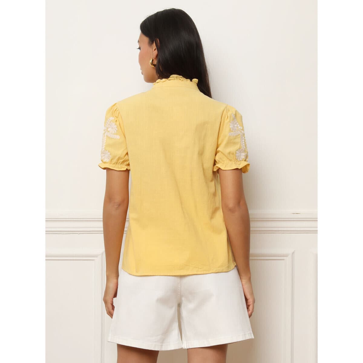 Women's Shirts La Modeuse Yellow