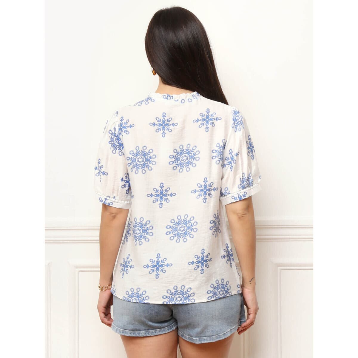 Women's Shirts La Modeuse Blue