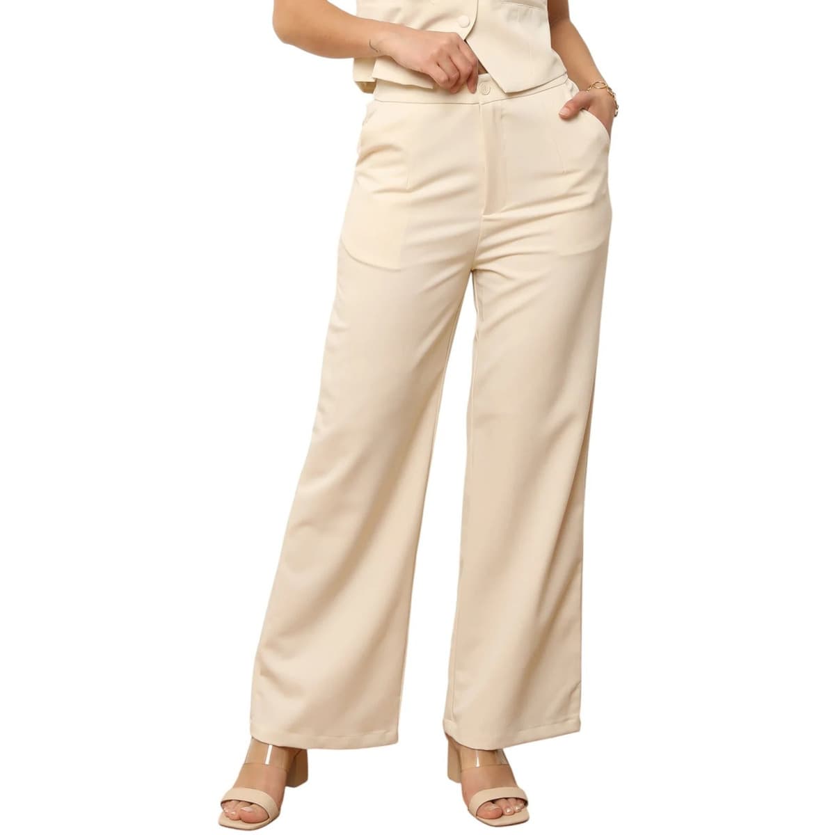 Women's Pants La Modeuse Beige
