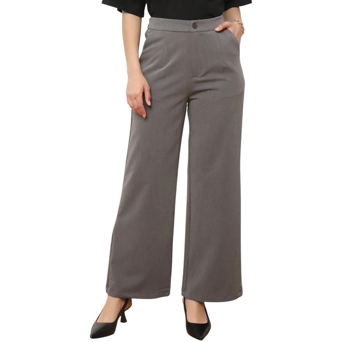 Women's Pants La Modeuse Gray