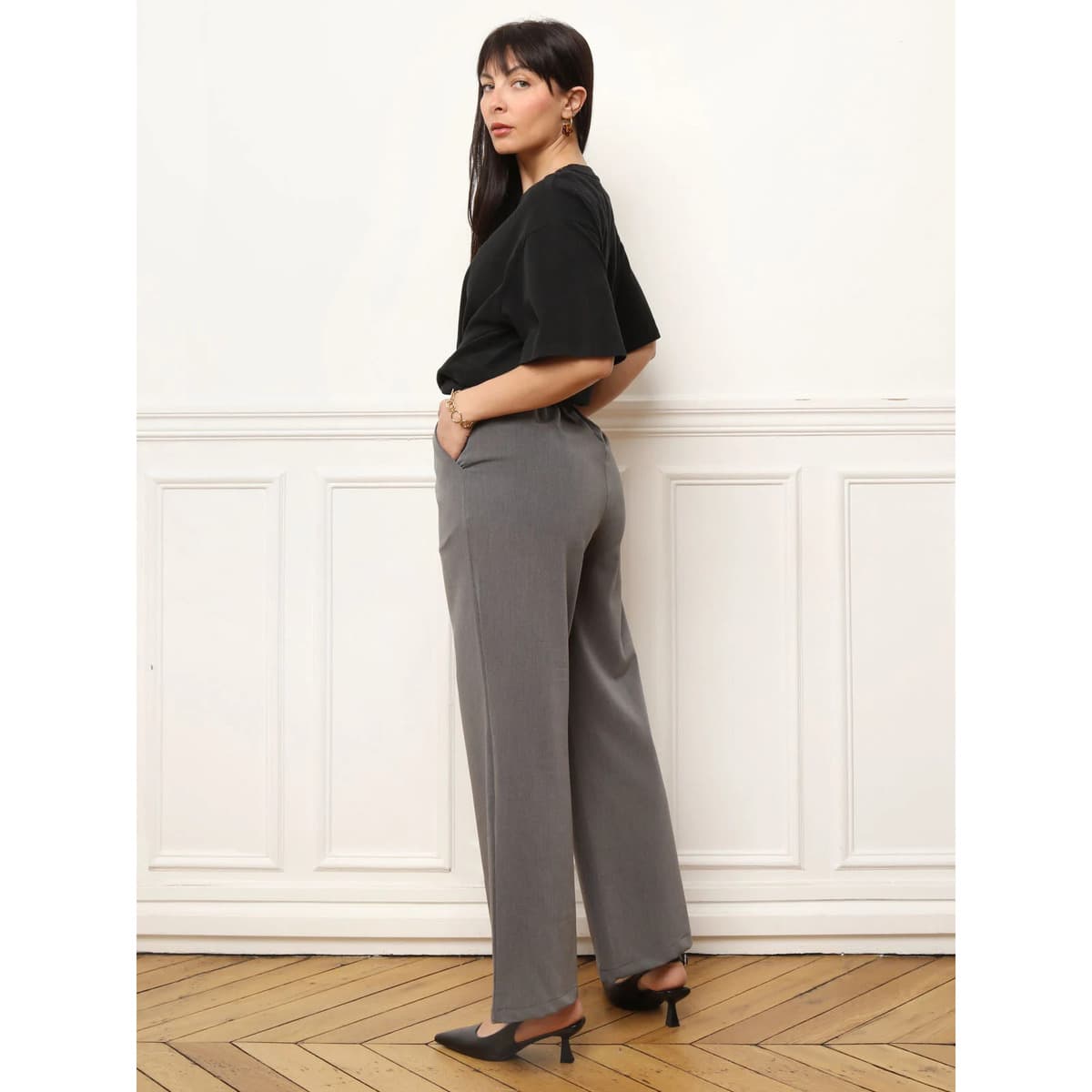 Women's Pants La Modeuse Gray