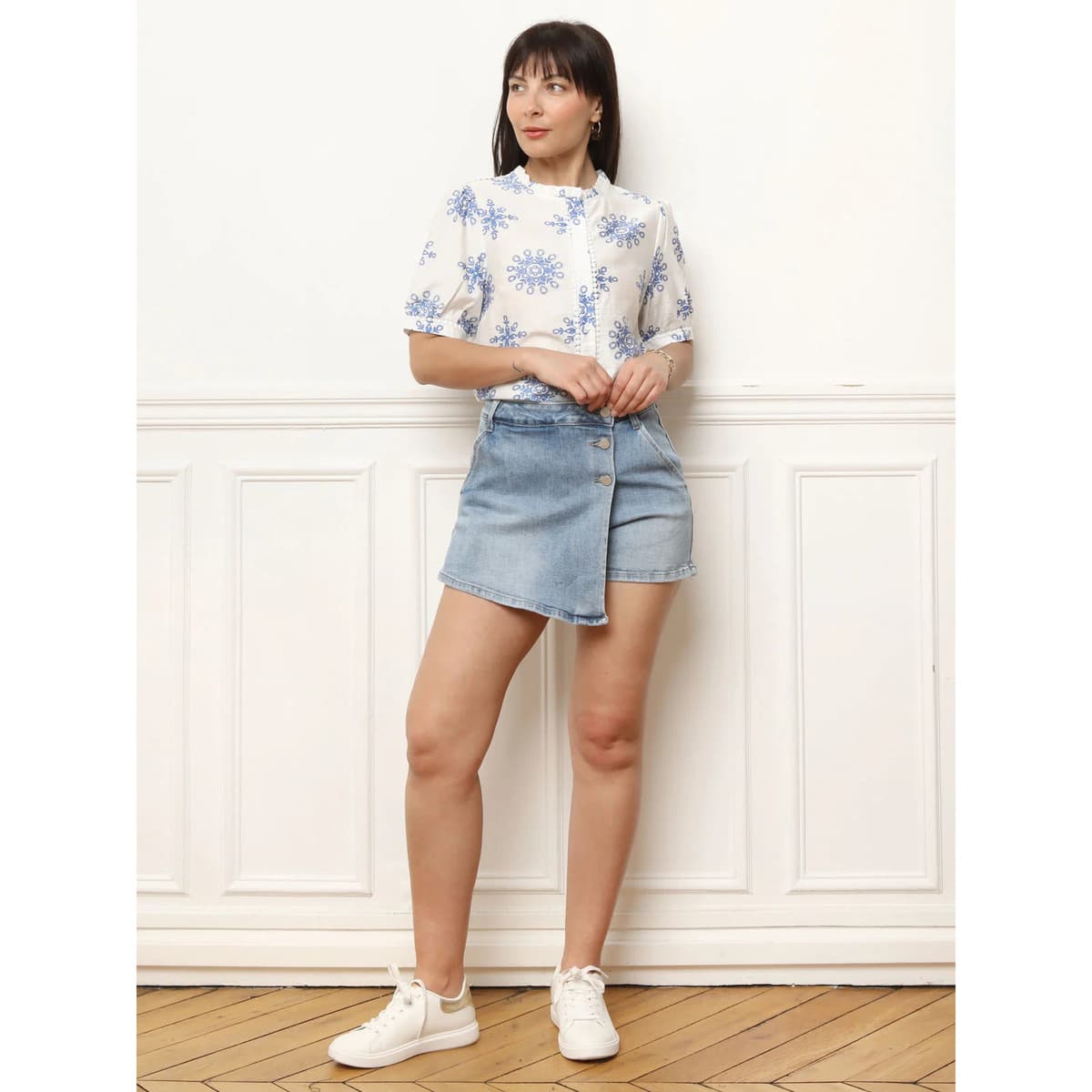 Women's Shorts La Modeuse Blue