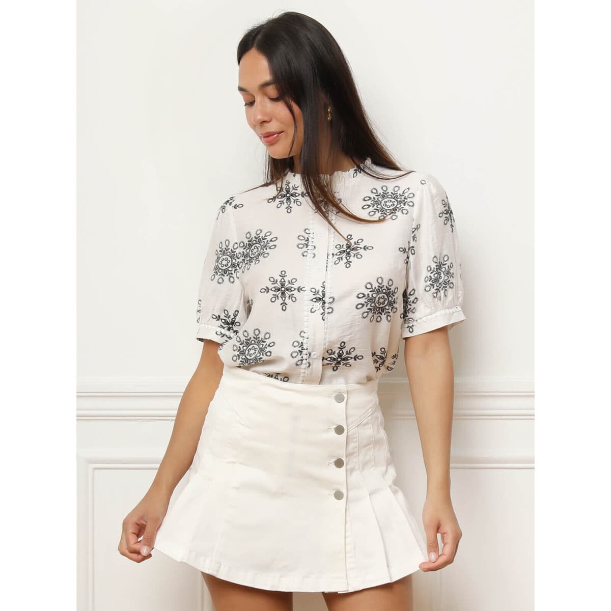 Women's Shorts La Modeuse White