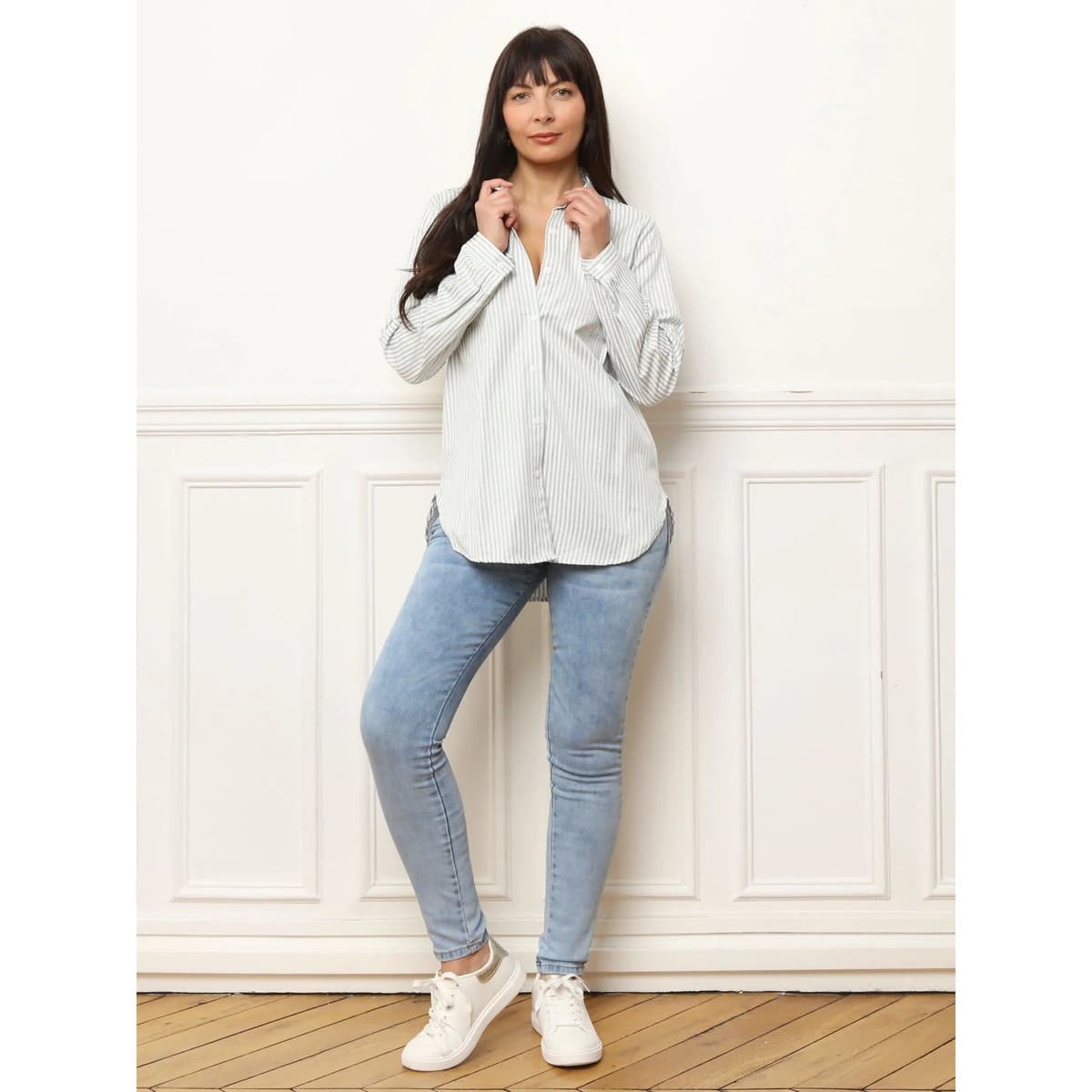 Women's Shirts La Modeuse Green