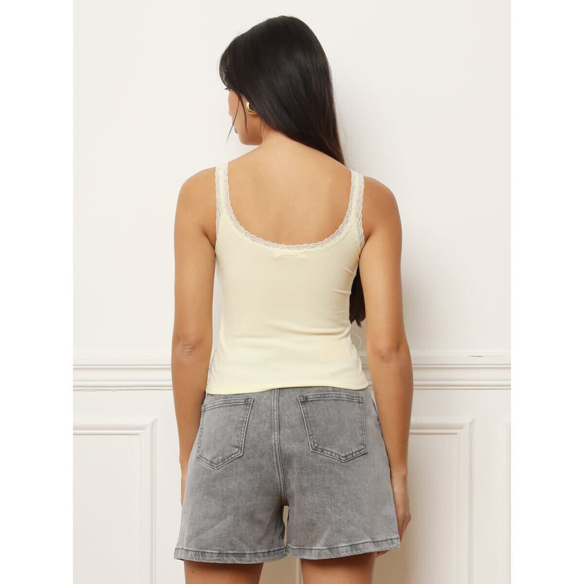 Women's T-Shirts La Modeuse Yellow