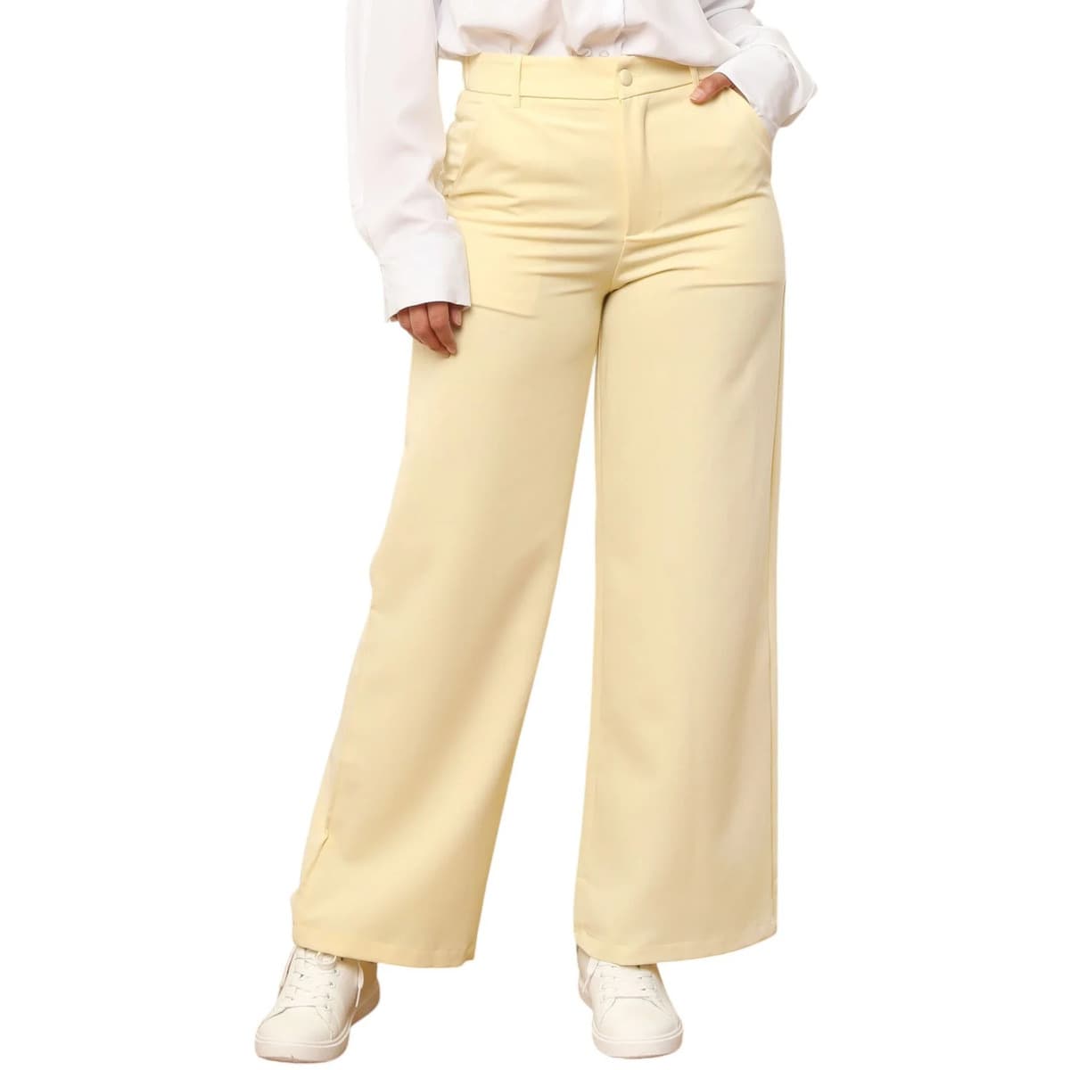 Women's Pants La Modeuse Yellow