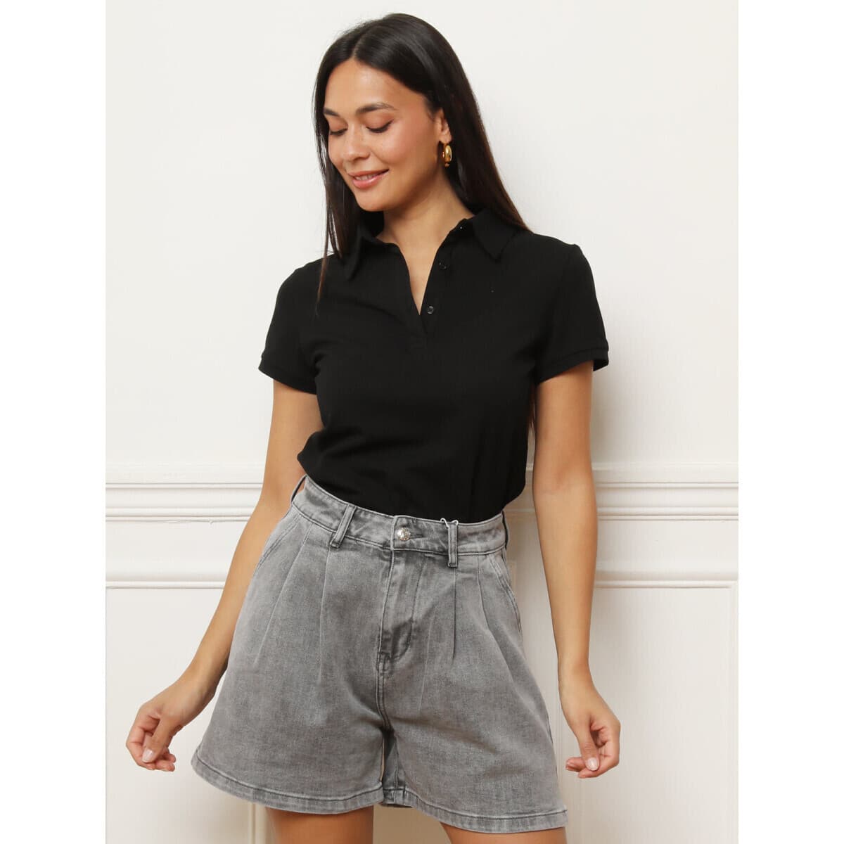 Women's T-Shirts La Modeuse Black