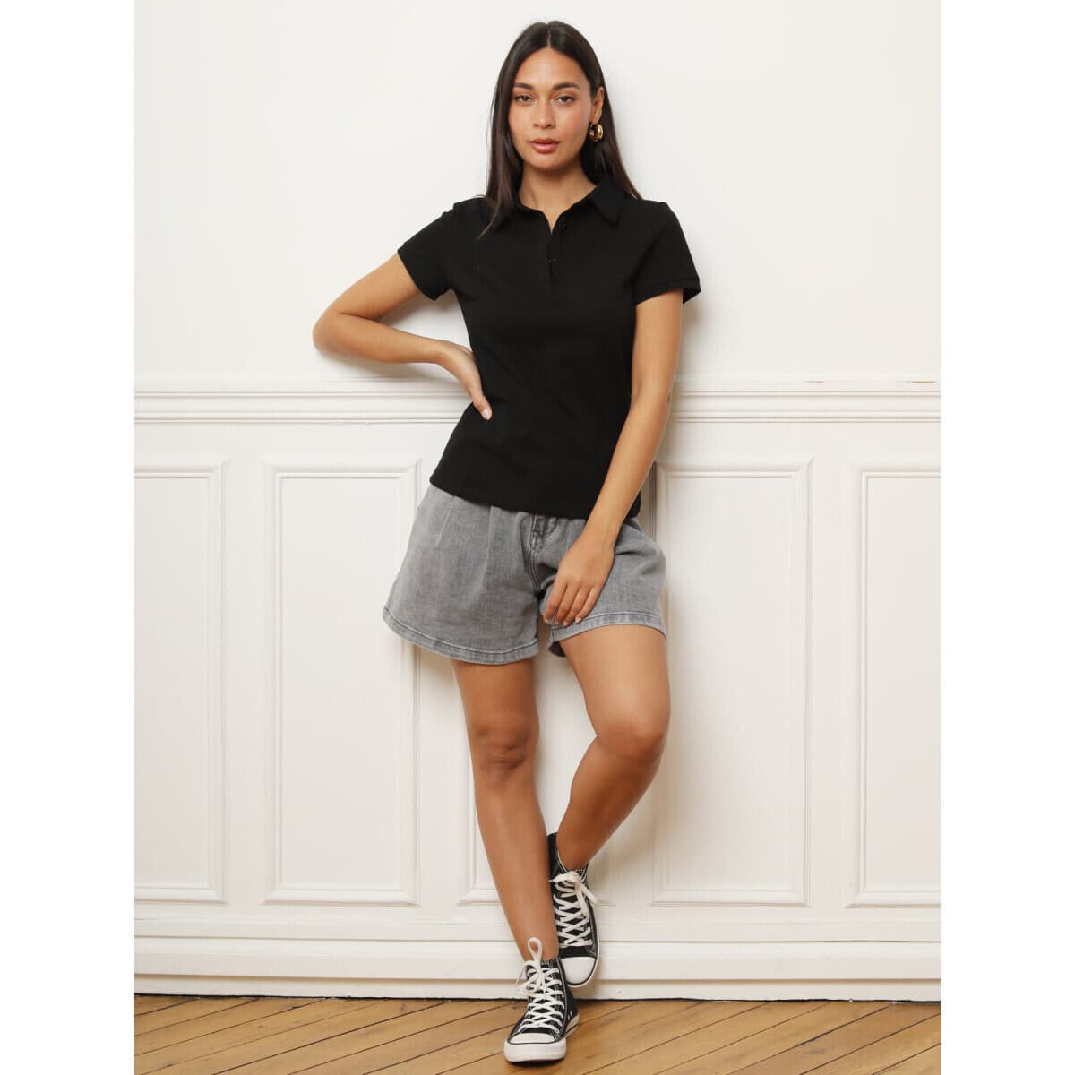 Women's T-Shirts La Modeuse Black