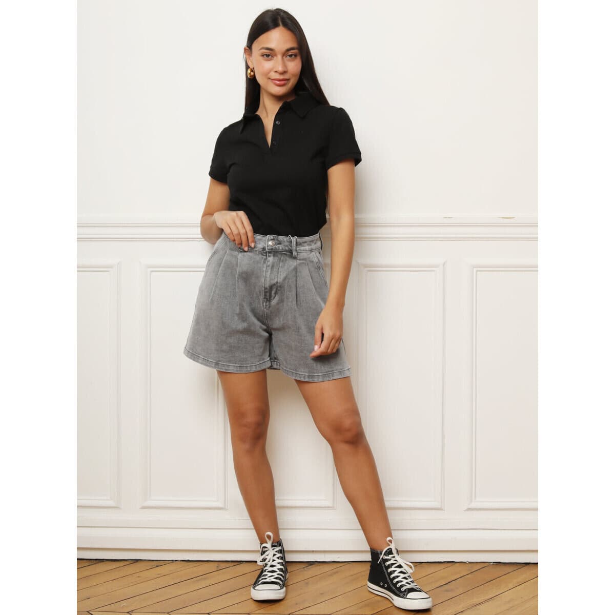 Women's T-Shirts La Modeuse Black