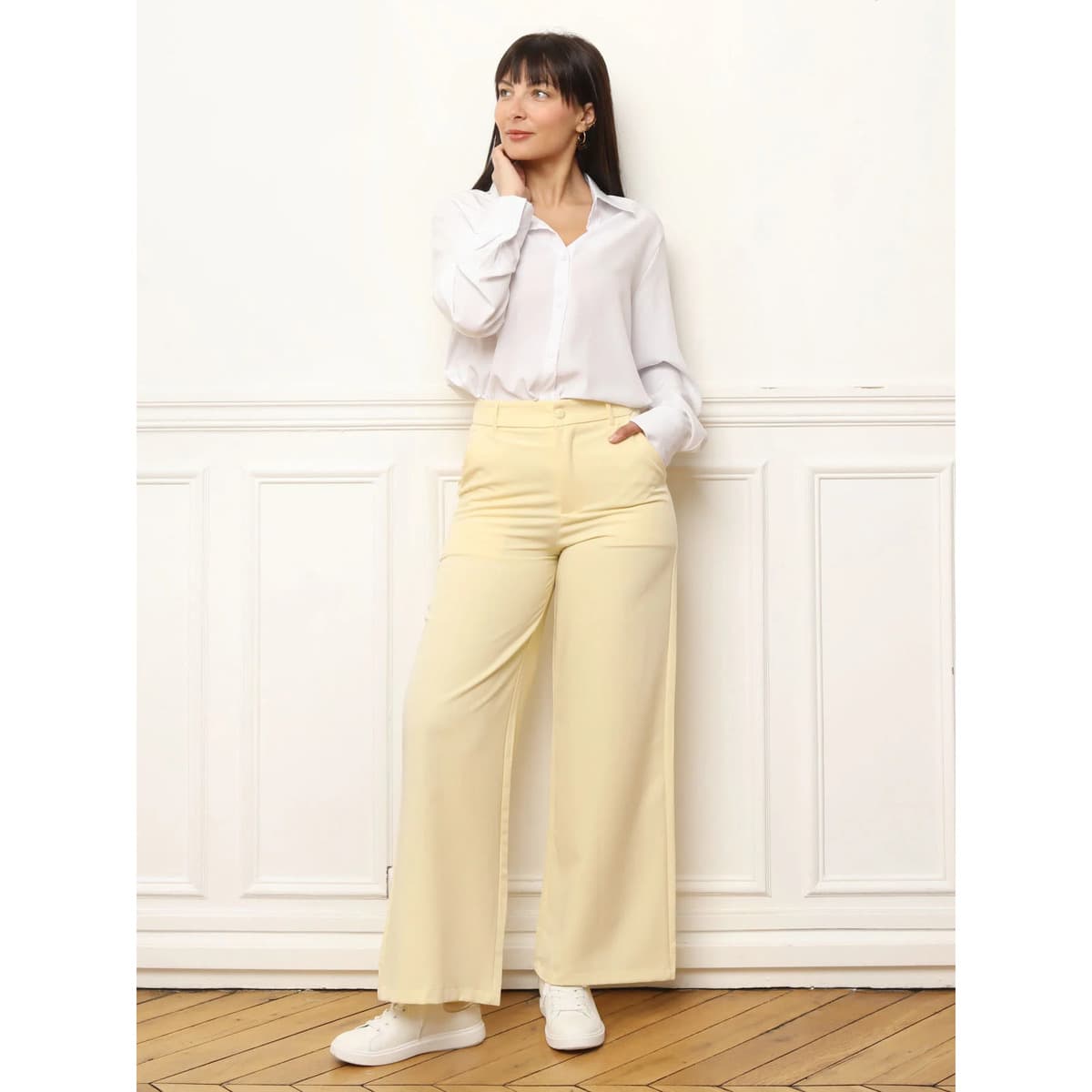 Women's Shirts La Modeuse White