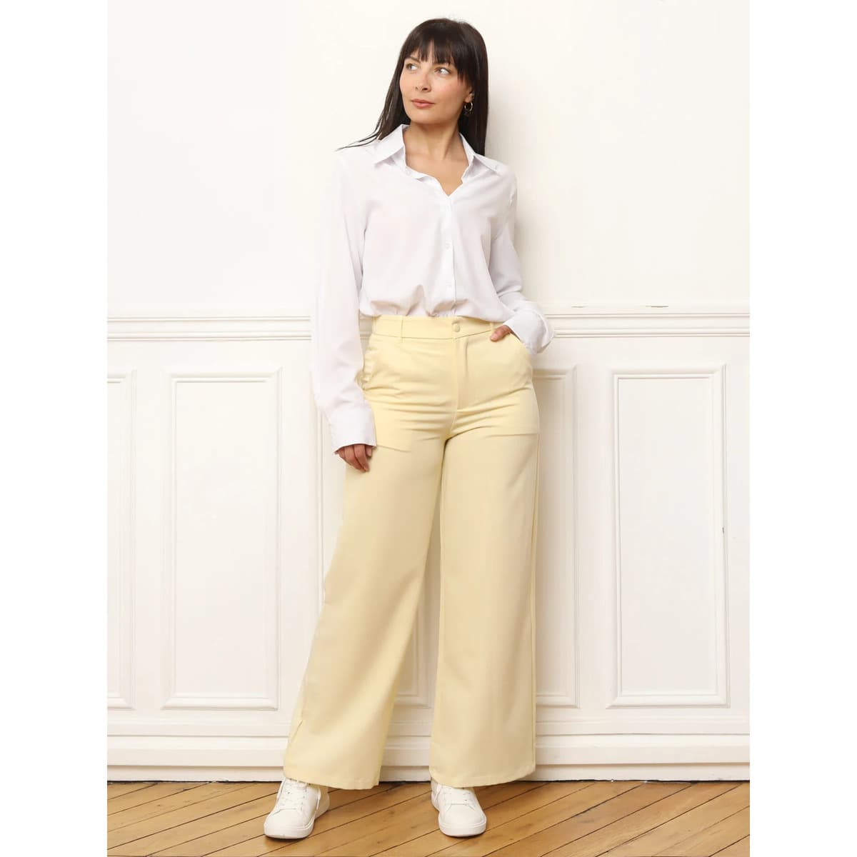 Women's Shirts La Modeuse White