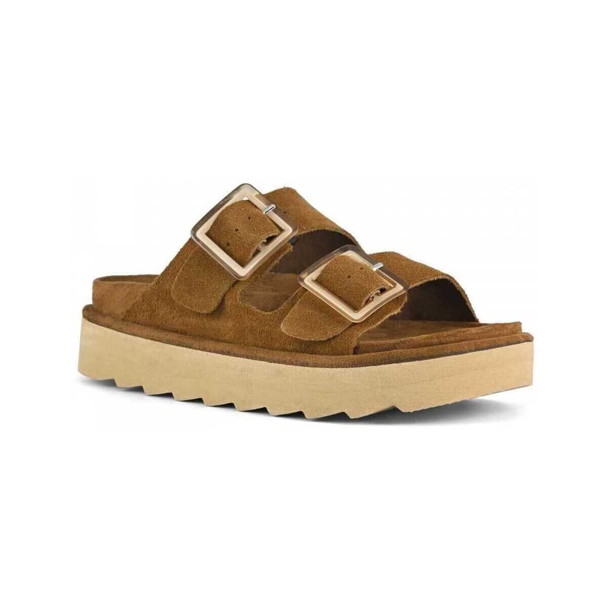 Women's Platforms Colors of California Brown