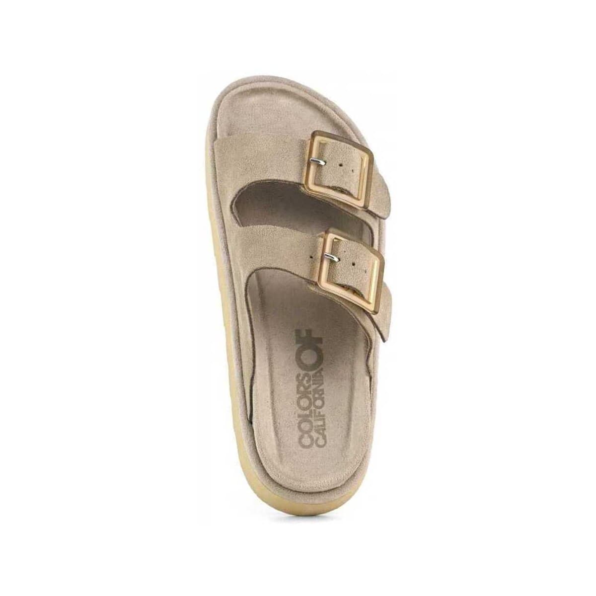 Women's Platforms Colors of California Beige