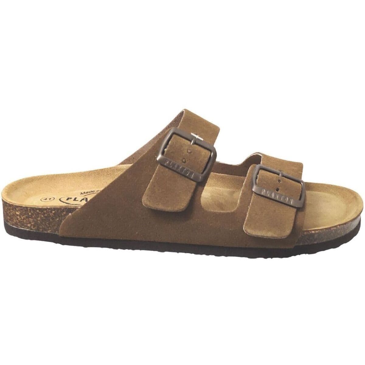 Men's Mules Plakton Brown