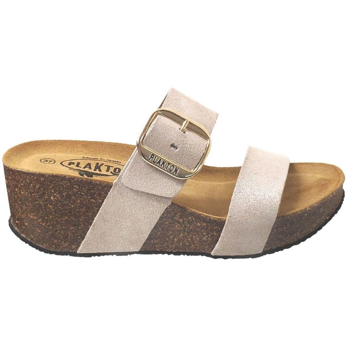 Women's Mules Plakton Beige