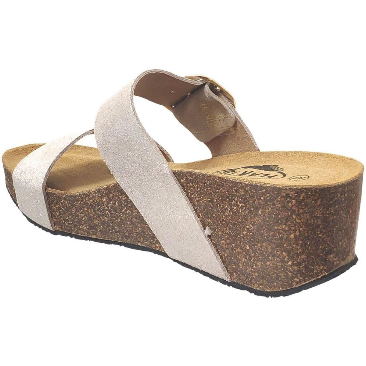 Women's Mules Plakton Beige