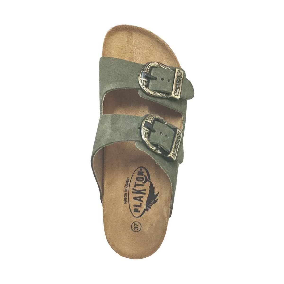 Women's Mules Plakton Green