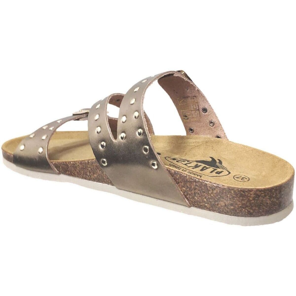 Women's Mules Plakton Gold