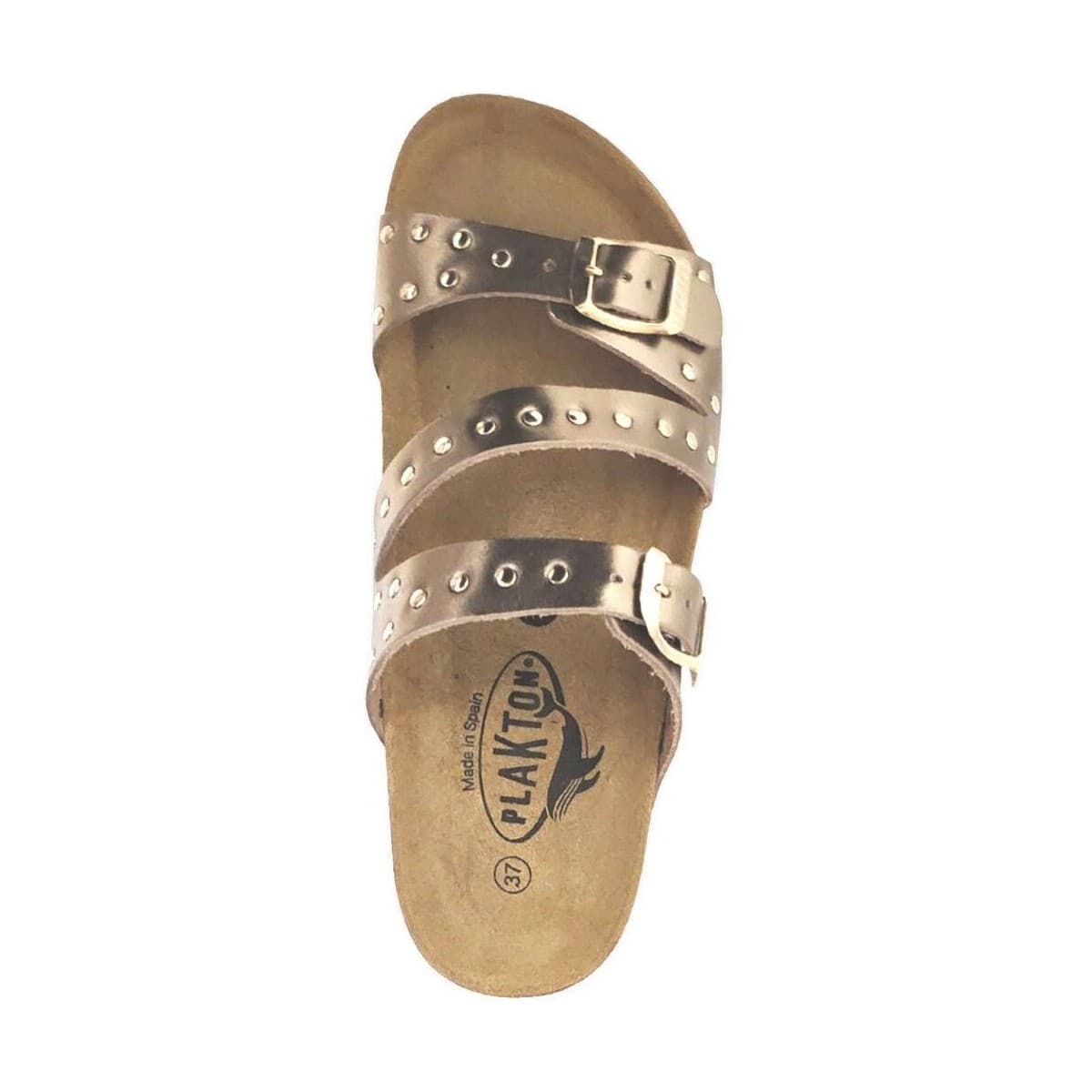 Women's Mules Plakton Gold