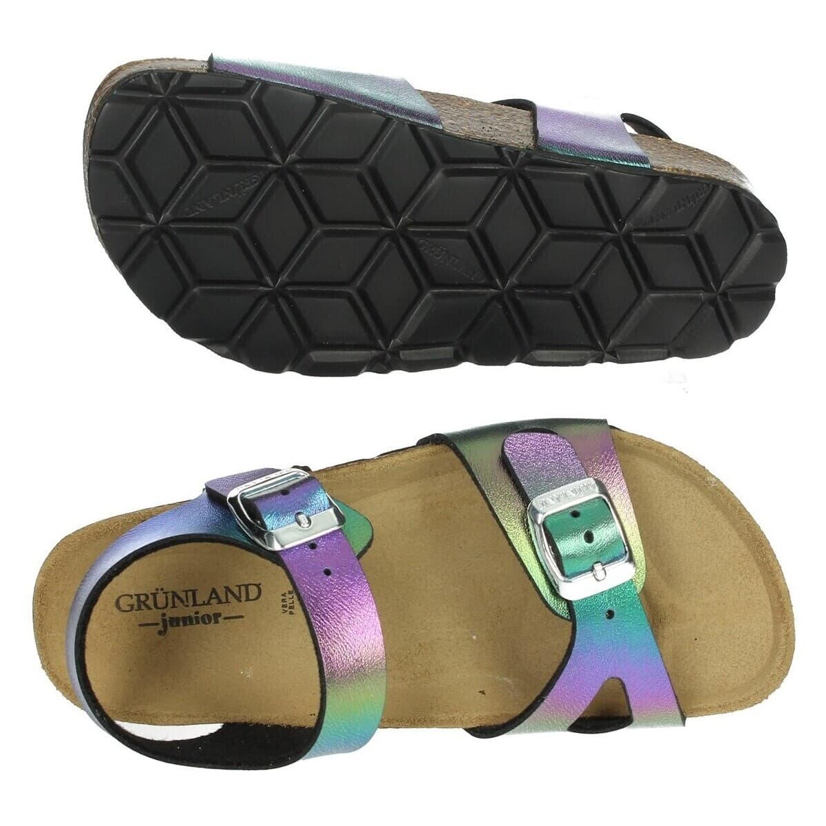 Girls' Sandals Grunland Purple
