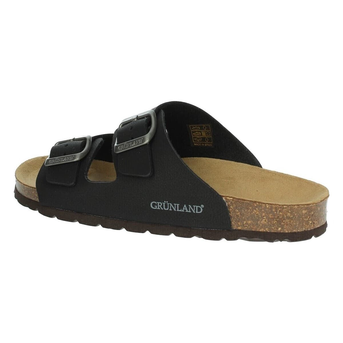 Women's Flip Flops Grunland Black